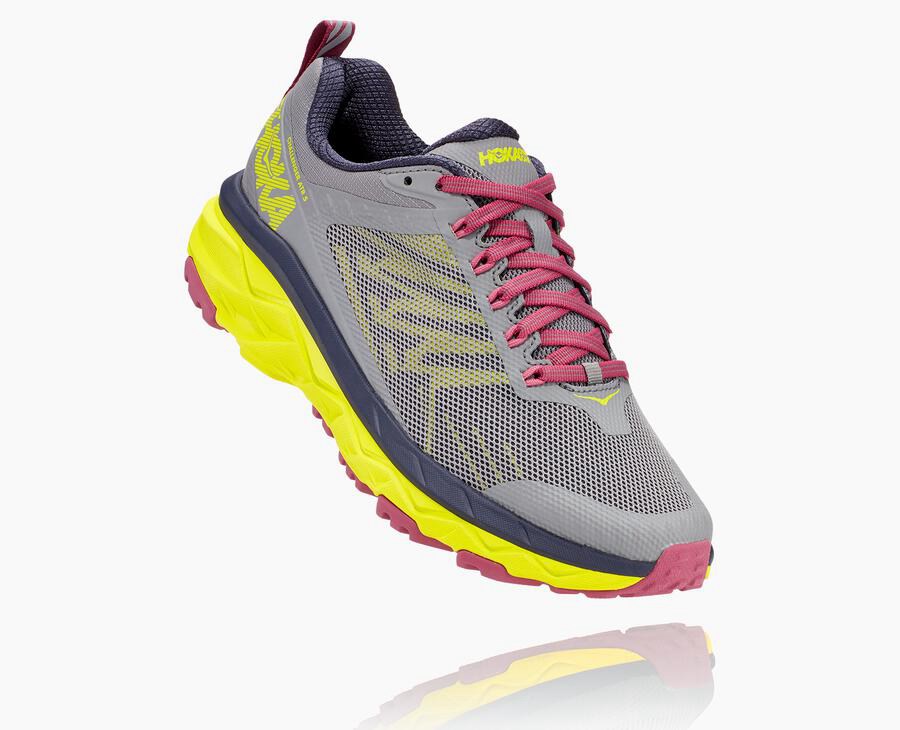 Hoka Womens Trail Shoes NZ - Hoka One One Challenger Atr 5 Grey (MLV810926)